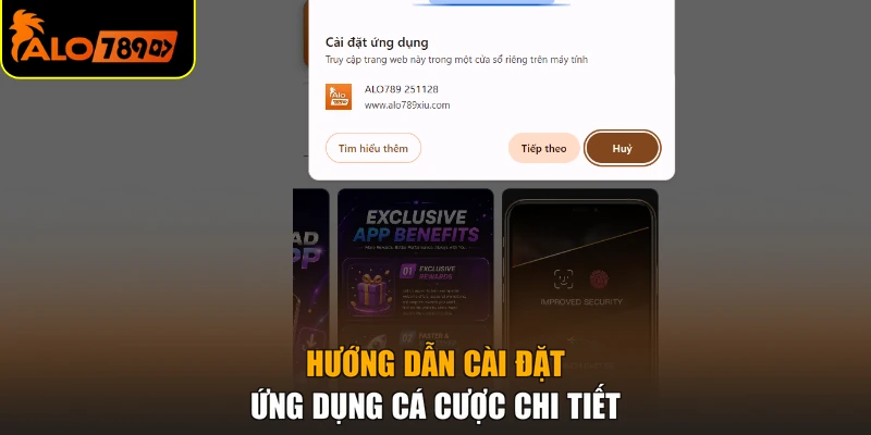 Hướng dẫn cài đặt ứng dụng cá cược chi tiết