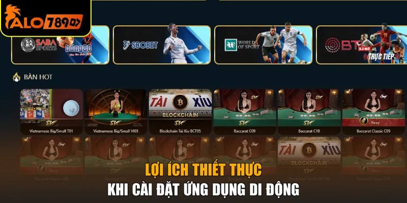 Lợi ích thiết thực khi cài đặt ứng dụng di động