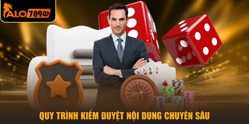 Quy trình kiểm duyệt nội dung chuyên sâu
